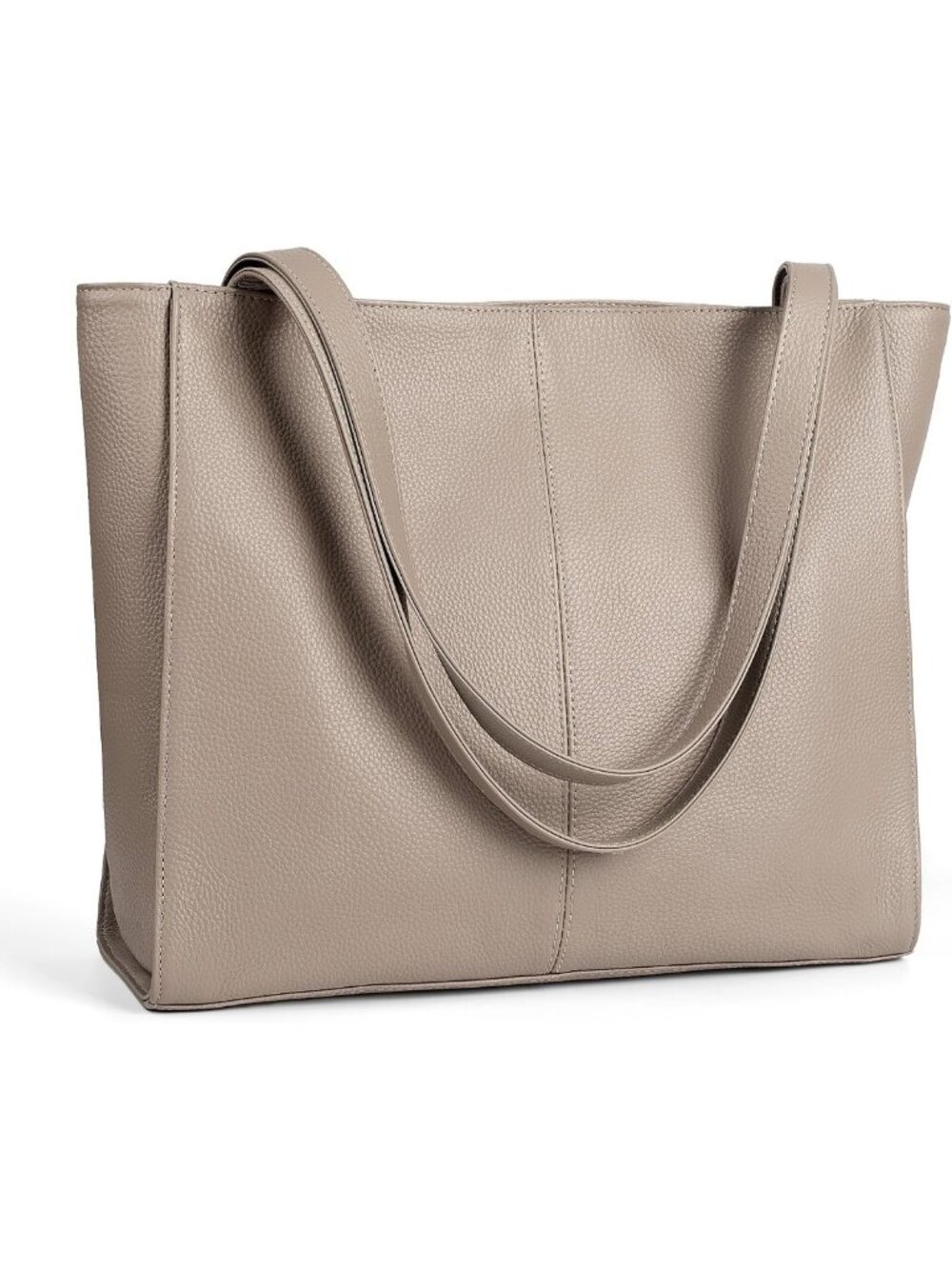 Stylish Genuine Leather Tote Bag for Women - Perfect for Work & Travel Handbag